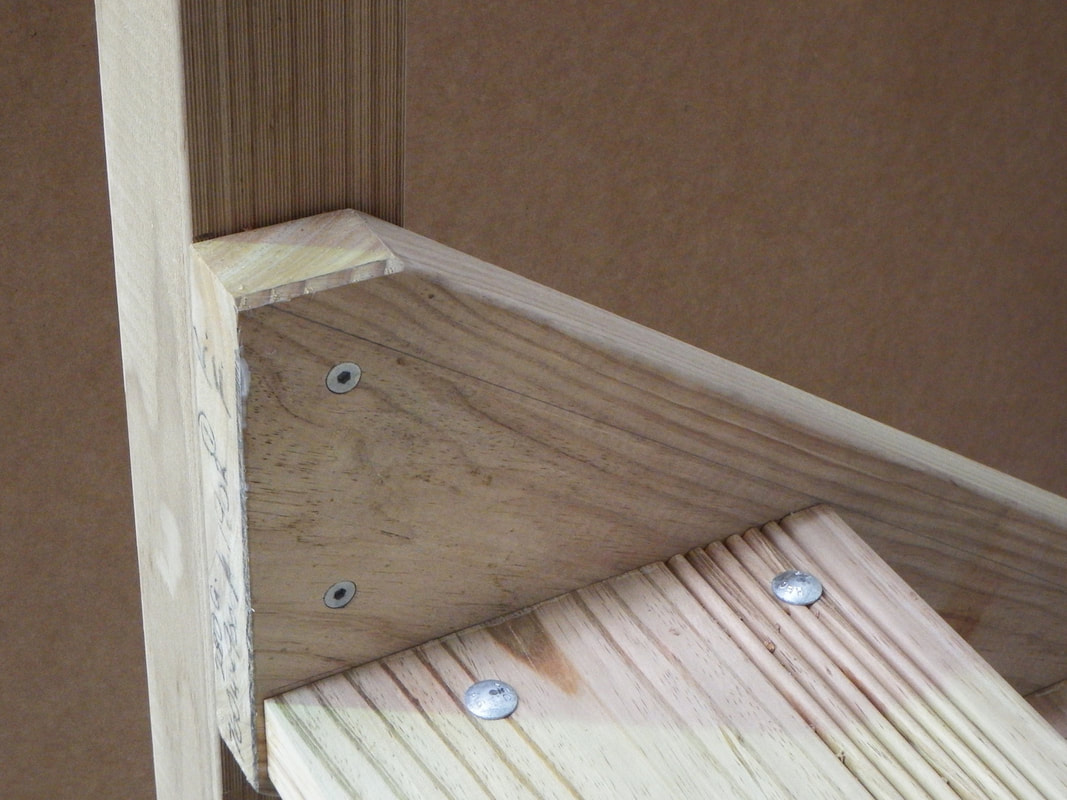 Prefab timber stairs
