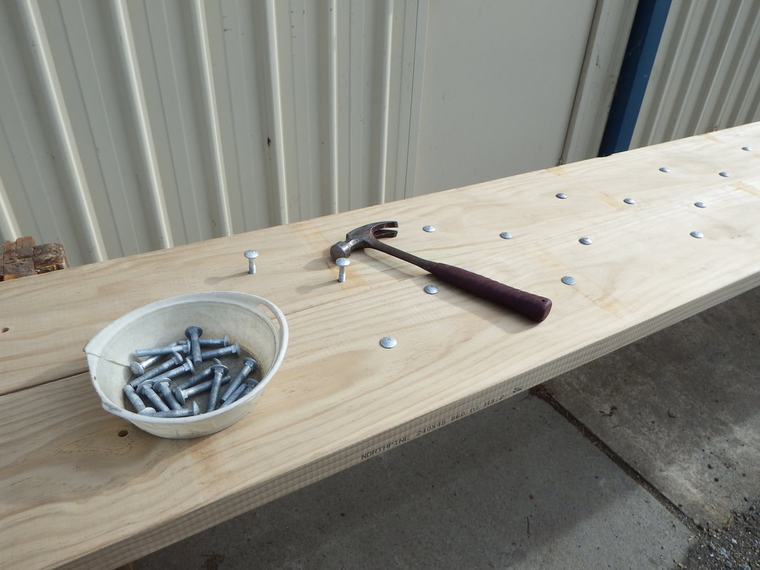 Prefab timber stairs