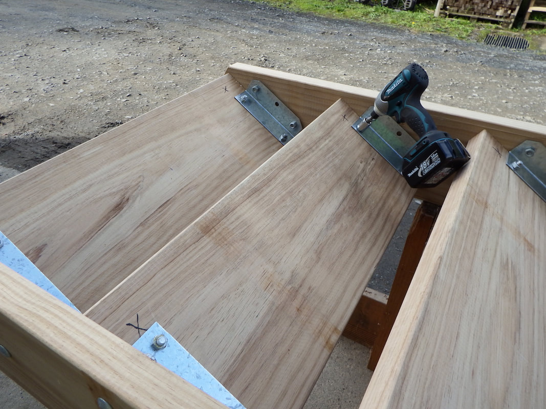 Prefab timber stairs