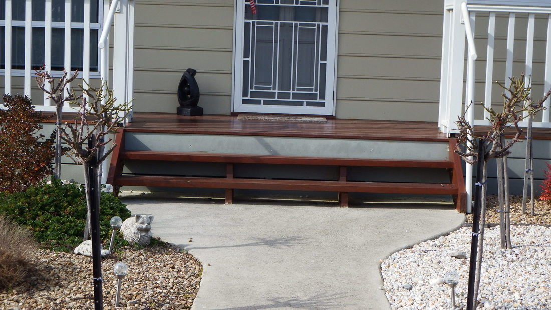Prefab timber stairs