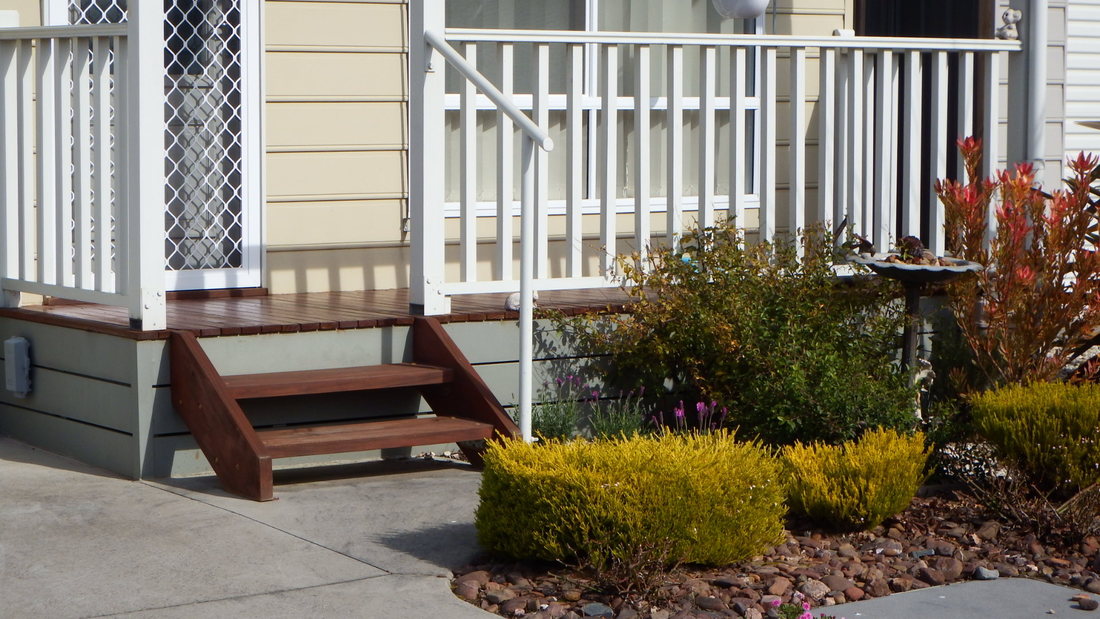Prefab timber stairs